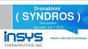 DEA Set To Give "Syndros" Schedule II Status