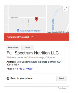 Florida Doctors Sue CO Based CBD Company, Full Spectrum Nutrition