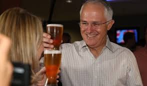 Australian PM Decries Cannabis Whilst Downing A Couple of Beers