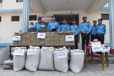 Hashish seized, Makawanpur