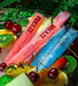 Summer Story: Freaze Ice Pops are hitting shelves at dispensaries in California this month.
