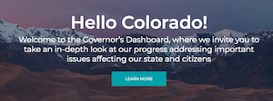 Jared Polis Announces The CO Governor's Dashboard