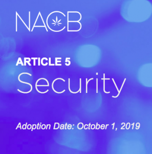 NACB: Adoption of their National Standards on Security