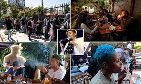 West Hollywood's Lowell Farm Cannabis Cafe Opens To Crowds Queuing Around The Block