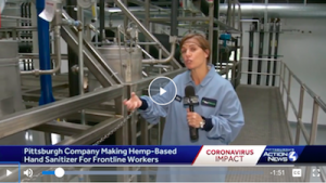 Pittsburgh: Hemp Grower Starts Producing Hand Sanitizer