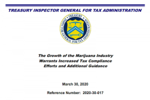 Treasury Inspector General Recommends More Tax Audits for Cannabis