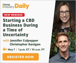 Starting a CBD Business During A Time of Uncertainty - Webinar