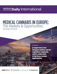 New Title Launched: Medical Cannabis in Europe: The Markets and Opportunities (2nd Edition)