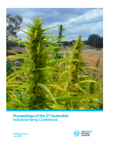 Publication: Proceedings of the 2nd Australian Industrial Hemp Conference 2020