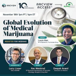 Arcview Access™ - Global Evolution of Medical Marijuana