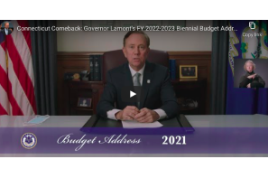 February 11 2021: Connecticut Comeback: Governor Lamont's FY 2022-2023 Biennial Budget Address - Cannabis Statements