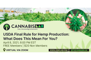 USDA Final Rule for Hemp Production & The Delta 8 Controversy: A Virtual Panel Discussion