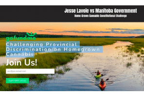 Canada: Toba Grown: Jesse Lavoie vs Manitoba Government Home-Grown Cannabis Constitutional Challenge