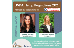 USDA Hemp Regulations 2021