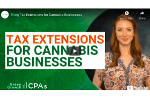 Green Growth: Filing Tax Extensions for Cannabis Businesses