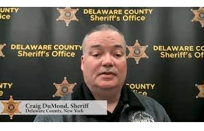 NY - Delaware County: Sheriff stirs opposition to legalized cannabis