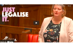 Video: South Australia - Tammy Franks MLC introducing a Bill to legalise the adult use of cannabis in South Australia