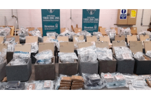 Range of drugs worth almost €9.8m seized at Dublin Port