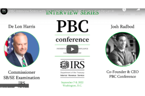 Video: PBC Interview Series with IRS Commissioner SB/SE Examination De Lon Harris About Cannabis Taxation