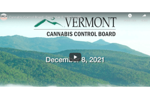Meeting Vermont: Cannabis Control Board - December 8, 2021 [CCB]