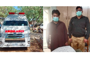 25kg hashish recovered from ambulance in Karachi