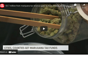 Video: $3.7 million from marijuana tax revenue goes to Kent, Ottawa, Muskegon counties and local government