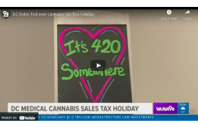 20 April: DC holds first-ever cannabis tax-free holiday