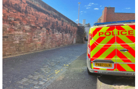 UK: Police close road in Carlisle following discovery of suspected cannabis factory