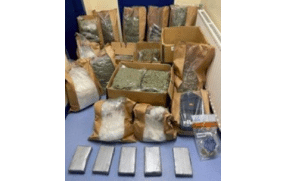 Ireland: Over €1.5M of suspected drugs and €39K in cash seized
