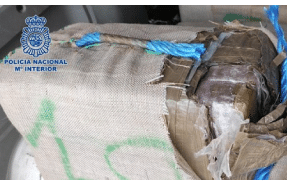 A driver arrested with 360 kilos of hashish in his van aboard the ferry Fuerteventura-Gran Canaria
