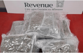 Dublin Airport: Cannabis worth six figure sum seized by Revenue officials