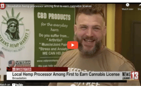 Broadalbin hemp processor among first to earn cannabis license