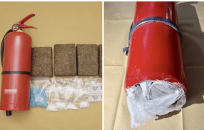 Singapore: $790,000 of drugs seized including 4.5kg of cannabis in fire extinguisher, 5 arrested