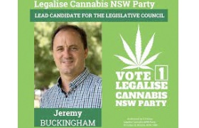 Australia - NSW State Election: Legalize Cannabis Candidate, Jeremy Buckingham, May Get An Upper House Seat