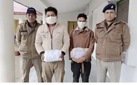 Two Nepalis arrested in India with hashish