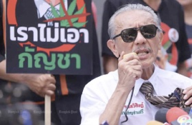 Thailand's Civil Court orders Chuvit Kamolvisit to suspend criticism of Bhumjaithai party's cannabis policy