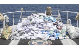 US Coast Guard ship seized $110 million in drugs in three days off Oman Coast
