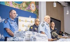 West Australia: Cocaine bust: 37-year-old man and 32-year-old woman arrested over attempt to import 850kg of drug