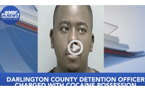 USA: Darlington County detention officer charged with cocaine possession