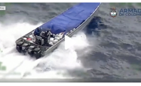 Colombian Navy high-speed chase leads to $100 million cocaine bust