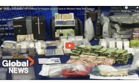 Video News Report: Police in Canada, US combine for largest cocaine bust in Western New York history