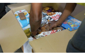 Sri Lanka: Over 35kg ‘Hashish’ seized at Orugudawatta Cargo Terminal