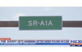 USA: Former Sheriff gets warning after medical cannabis found in car after running  red light