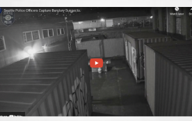 Seattle: Video shows arrest after attempted burglary at SoDo cannabis business