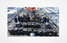 US Coast Guard seizes more than $143 million worth of cocaine in the Pacific