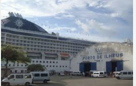 Brazilian Federal Police arrest two for smuggling around 28 kg. of cocaine on a cruise ship