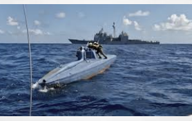 Narco-Sub intercepted off Guyana with cocaine