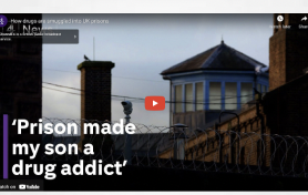Channel 4 News: How drugs are smuggled into UK prisons