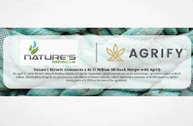 Nature's Miracle Holding Inc. and Agrify Corporation Agree to Merge