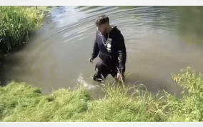 UK: dealer jumps into river to flee police